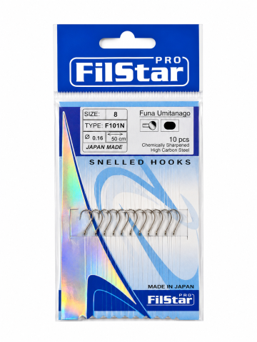 Pescuit la Crap - Carlige legate Filstar F101N Funa Umitanago