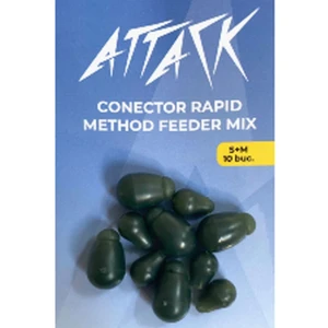 Pescuit la Feeder - Conector Attack Quick Change Beads Mix Method Feeder S+m, 10buc/pac