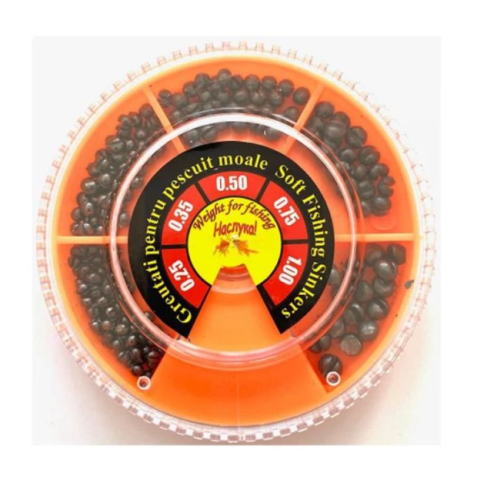 Plumbi pescuit - Cutie Alice de Plumb Despicate Mostiro, 0.25-1.00g