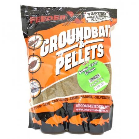 Nada/Momeala - FEEDERX SUPER CARP GREEN 800G