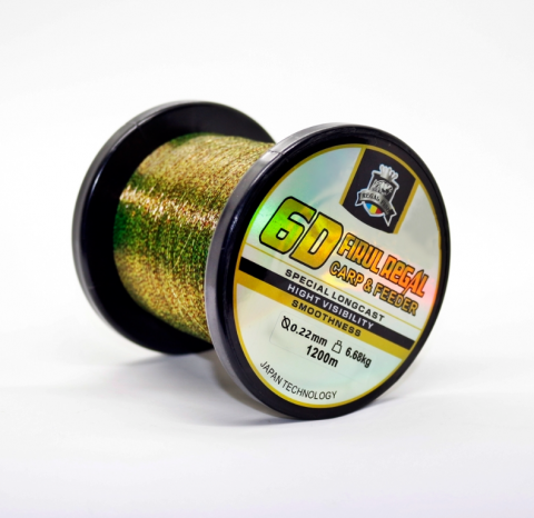 Fire monofilament - FIR MONOFILAMENT 6D 1200m