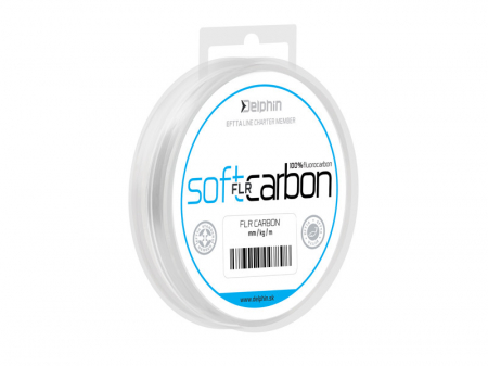 Fire fluorocarbon - FIR FLUOROCARBON SOFT FLR DELPHIN CARBON TRANSPARENT 20M