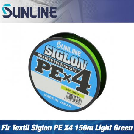 FIR TEXTIL SUNLINE SIGLON PE X4 LIGHT GREEN 150M [1]