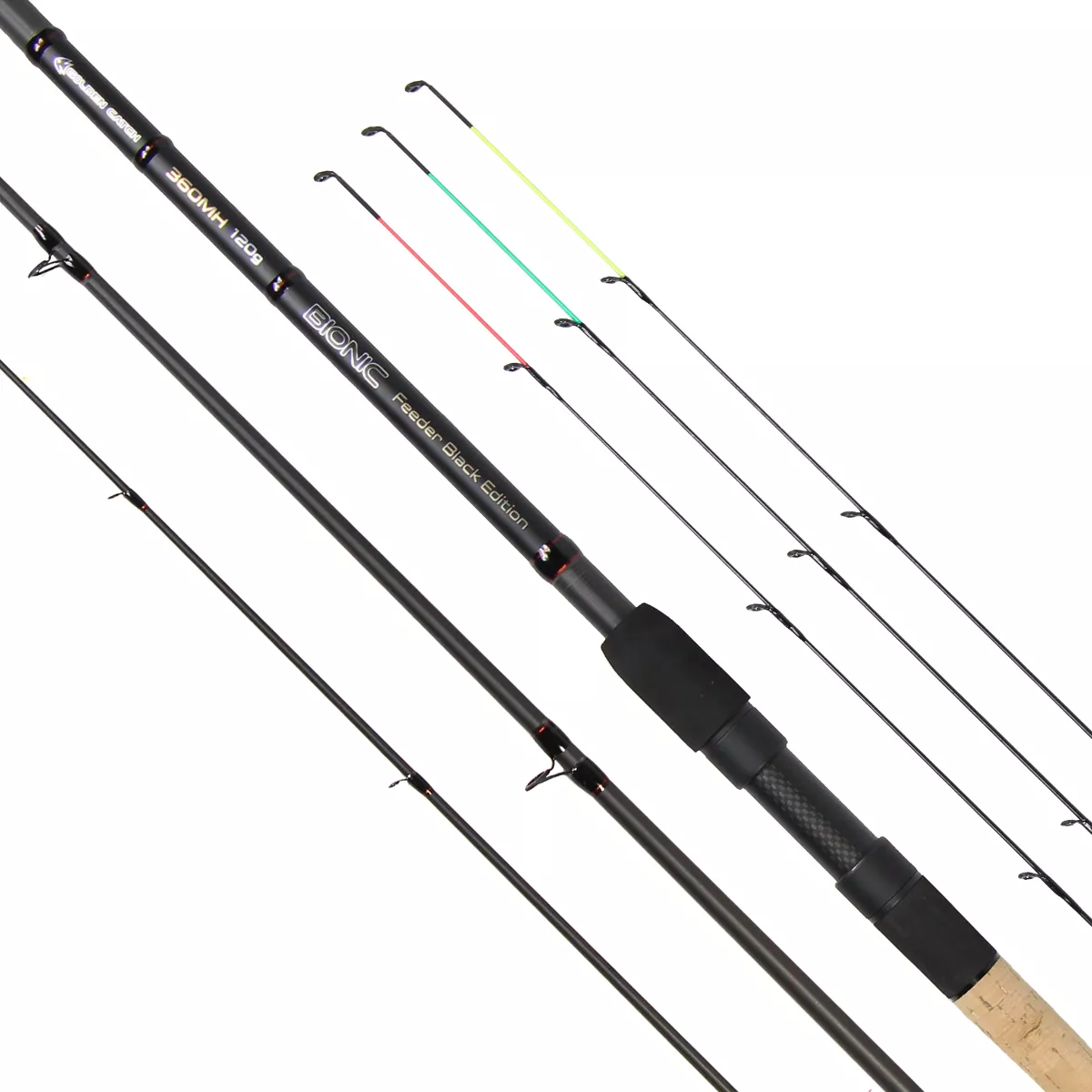 Lansete feeder - Lanseta Golden Catch Bionic Feeder, 4.20m, 180g, 3+3buc