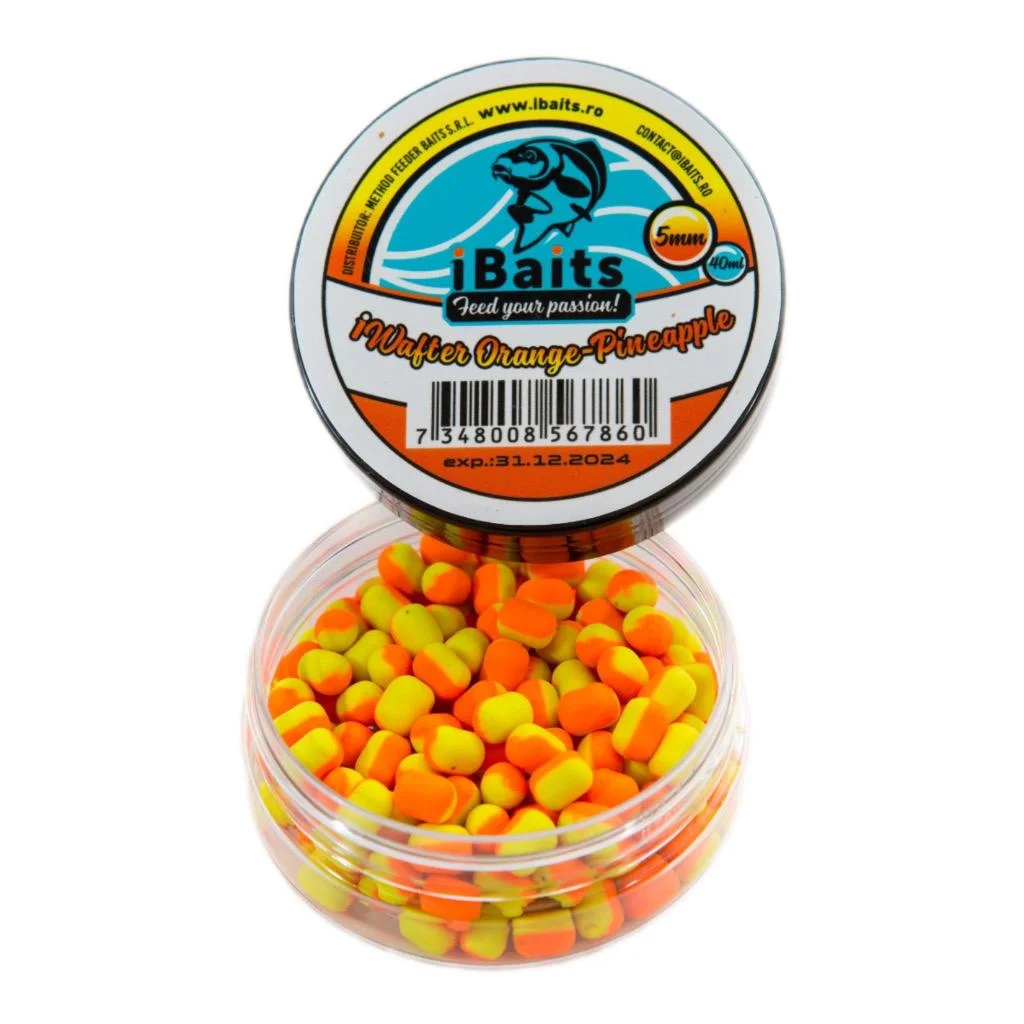 Momeli carlig - MINI DUMBELL IWAFTER ORANGE PINEAPPLE 5X7MM 40ML