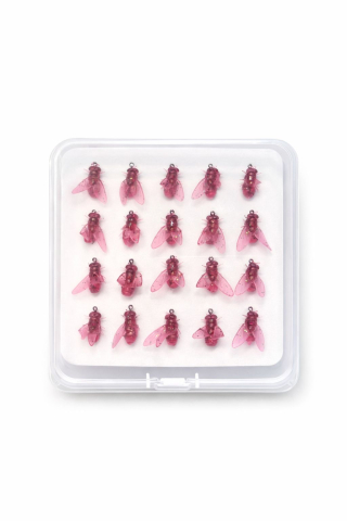 Carlige stationar - Momeală de Pescuit cu Muscă Silicon 20 buc