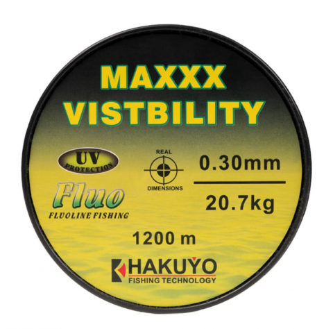 Fire monofilament - MONOFILAMENT MAXXX VISIBILITY FLUO - 1200M