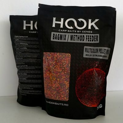 Peleti pescuit - Pelete de Nadire Hookbaits MultiColor Pellet Mix, 2mm, 1kg
