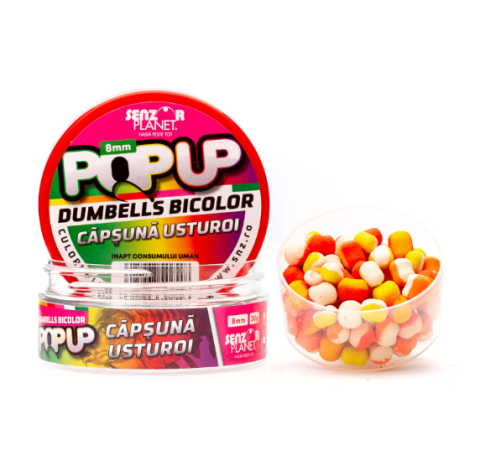 Momeala Crap - POP-UP DUMBELLS BICOLOR 8mm 30g
