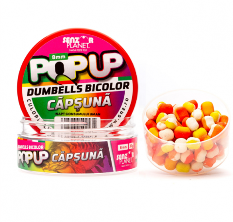 Nada/Momeala - POP-UP DUMBELLS BICOLOR 8mm 30g