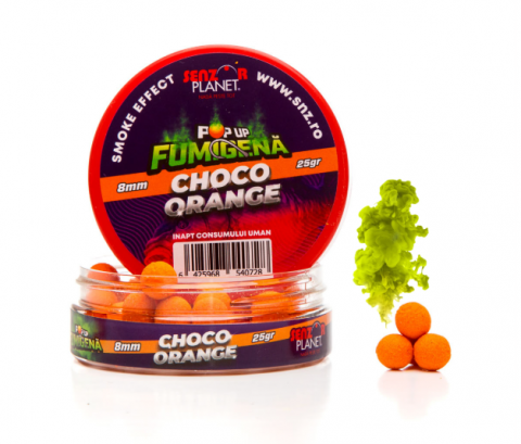 Momeli carlig - POP UP FUMIGENA SENZOR 8MM 25G