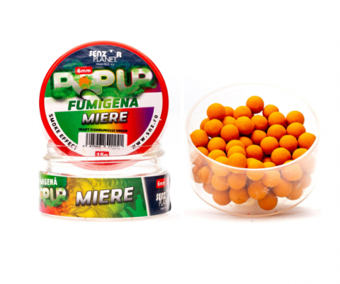 Momeli carlig - POP UP FUMIGENA SENZOR 6MM 15G