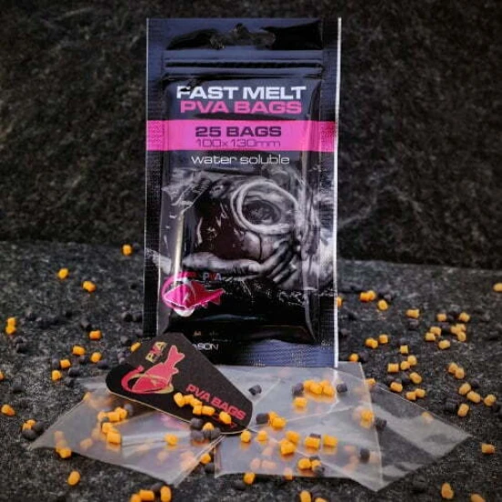 Pescuit la Crap - Pungi Solubile PVA Hydrospol 40 Micron, 25buc/plic