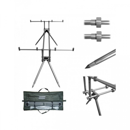 Suporturi metalice - ROD POD ALUMINIU RP 145 - 3/4/5 POSTURI