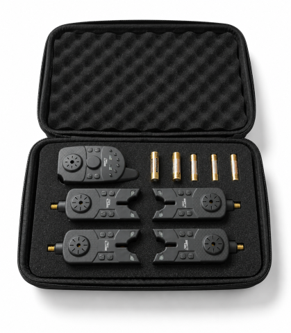 Senzori pescuit - Set 4 Avertizori Fl  + Statie