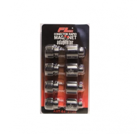 Suporturi metalice - Set Conectori Fl Rapid Magnetic Black Label 4busc/set