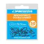 Pescuit la Feeder - Spin de Momeala Cresta Mini Bayonets Double Barbed, 5mm, 50buc/plic