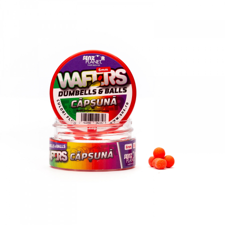 Momeli carlig - WAFTERS DUMBELLS & BALLS 6mm 15g