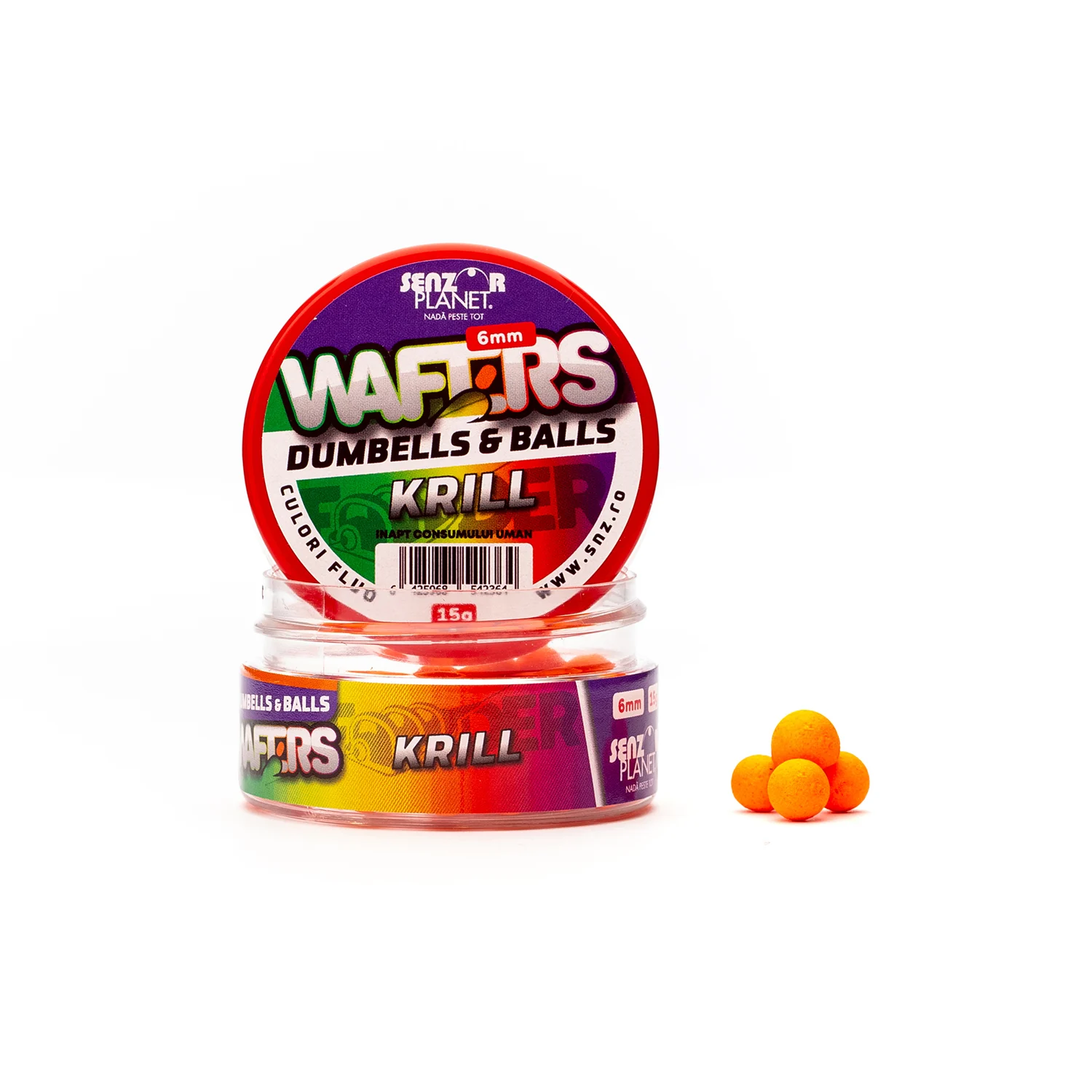 WAFTERS DUMBELLS & BALLS 6mm 15g [2]