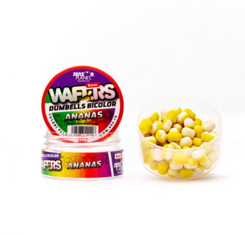 Momeli carlig - WAFTERS DUMBELLS BICOLOR 10mm 30g