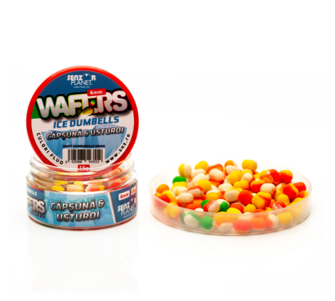 Pescuit la Crap - WAFTERS ICE DUMBELLS BICOLOR 6mm 15g