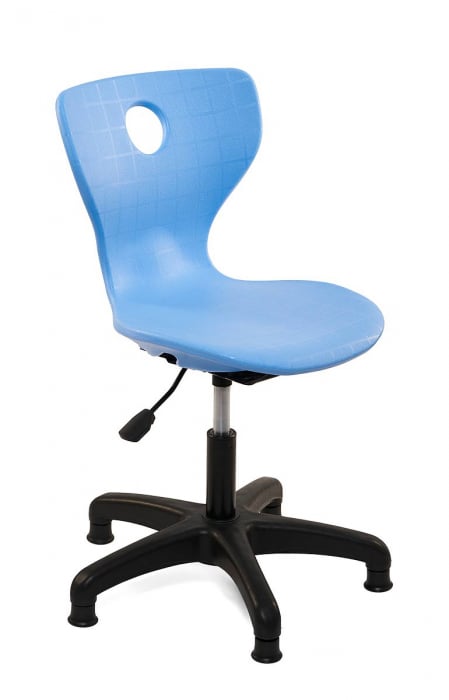 Scaun de birou pentru copii albastru [3]