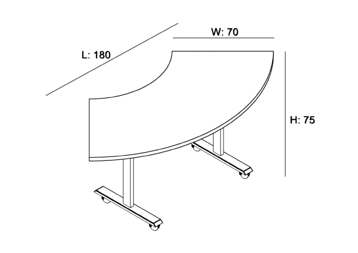 Structura pentru birou rabatabil [12]