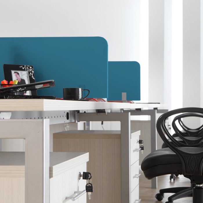 Structura metalica pentru birou face 2 face, doua persoane [3]