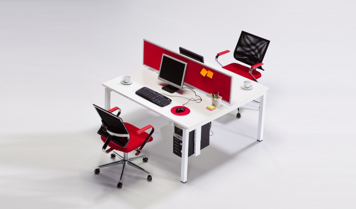 Structura metalica pentru birou face 2 face, doua persoane [5]