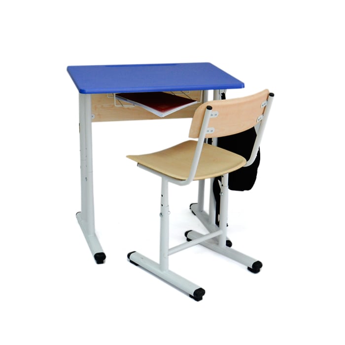Pupitre individuale cu scaun, pentru de liceu-reglabila, antiscolioza [2]
