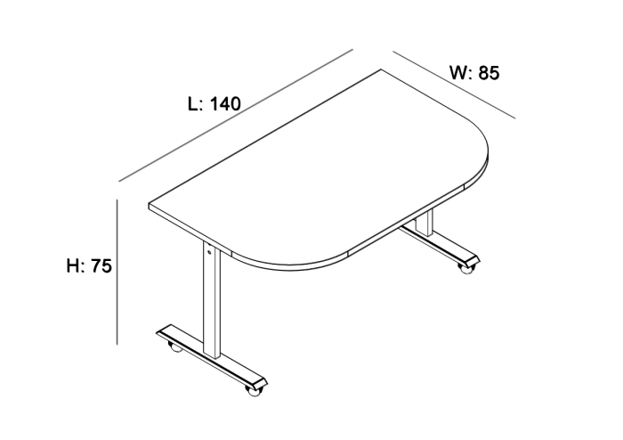 Structura pentru birou rabatabil [10]