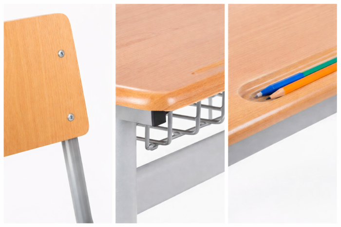 Structură metalică reglabilă bancă școlară [2]