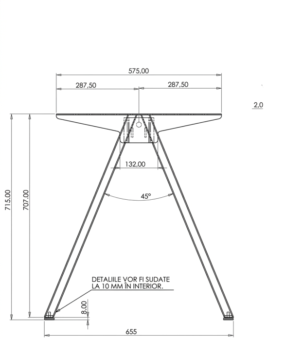 cadru-metalic-birou-model-A-alb-mat-premium [3]