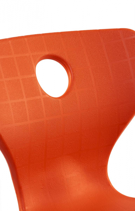 Scaun de birou pentru laborator,culoare portocaliu [2]