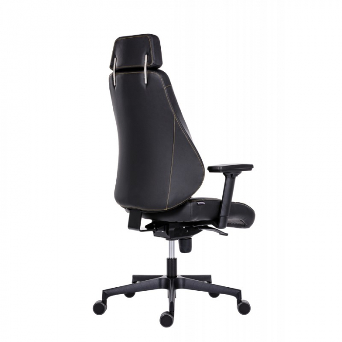 Scaun gaming Vertex Black [3]