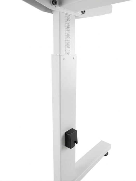 Structură Metalică Birou Aura - Reglabilă 65-180 cm - Gri Premium [8]