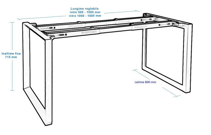 Structura metalica pentru birouri, model TRUVA [3]