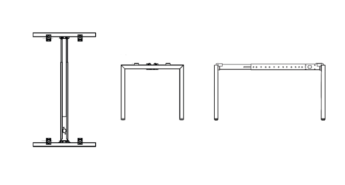 Structura-metalica-birou-reglabila pe inaltime-uno-R [3]