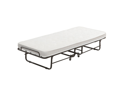 Paturi metalice - Pat Pliabil cu Saltea Inclusă Premium – 90x200 cm