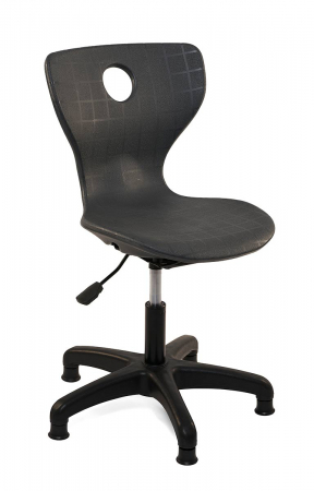 Scaun pentru laborator, culoare gri inchis [2]