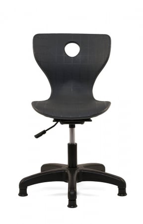 Produse - Scaun pentru laborator, culoare gri inchis