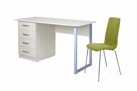 Mobilier scolar - Set catedră laborator profesor cu scaun tapitat