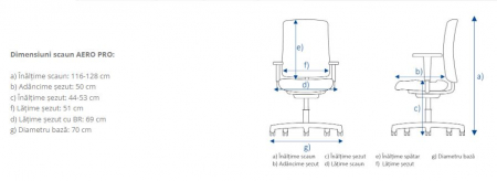 Scaun ergonomic Aero PRO [2]