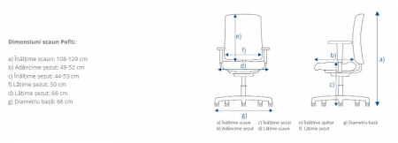 Scaun ergonomic model PROFIT [3]