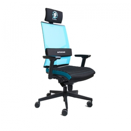 Produse - Scaunul gaming BATTLE CYAN