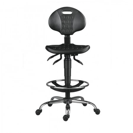 Scaune - Scaun industrial model 1290 Pu ASYN baza metalica si suport picioare