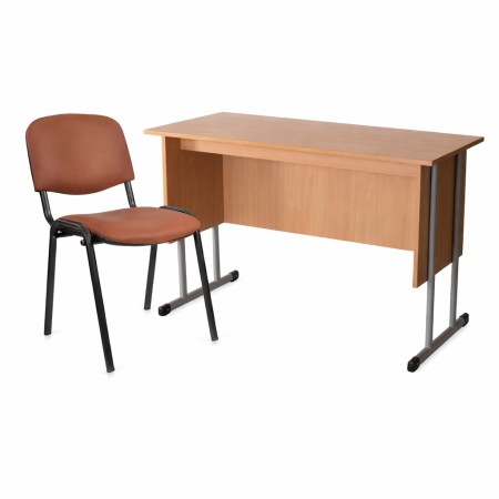 Mobilier scolar - Set catedră și scaun profesor pentru sală de clasă