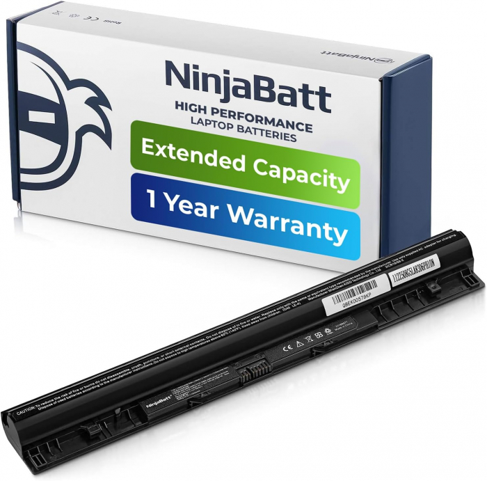 Baterie NinjaBatt pentru Lenovo G50, G50-45, Z50, Z70 - 4 Celule, 2200mAh, 33Wh - Compatibila cu Modelele L12L4A02, L12M4A02, L12S4A02 [1]