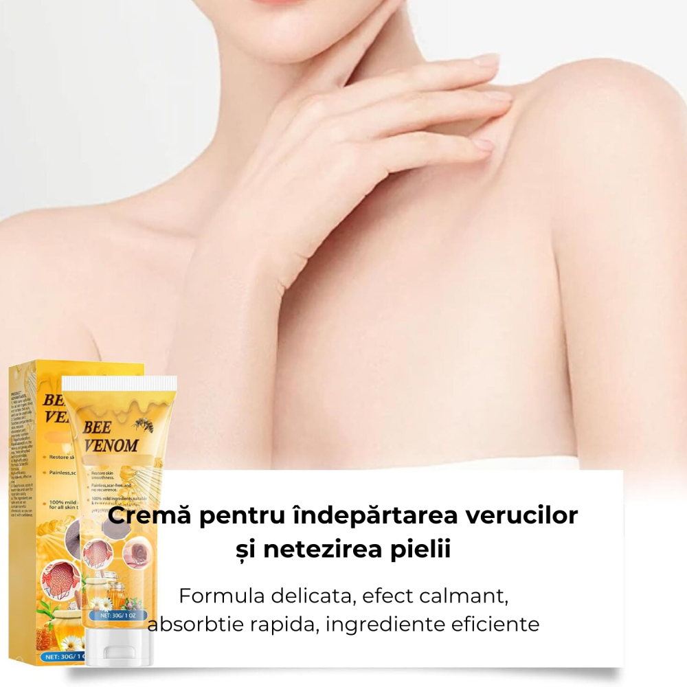 Crema Magica cu Extract de Venin de Albine – Solutia Ideala pentru O Piele Neteda si Sanatoasa, 2 X 30 g [7]