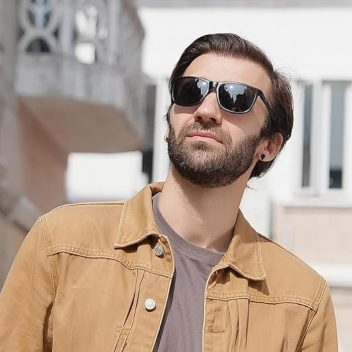 Ochelari de Soare Polarizati pentru Barbati si Femei, Protectie UV400, Stil Retro, Ideali pentru Sporturi in Aer Liber, Pescuit, Drumetii si Golf [6]